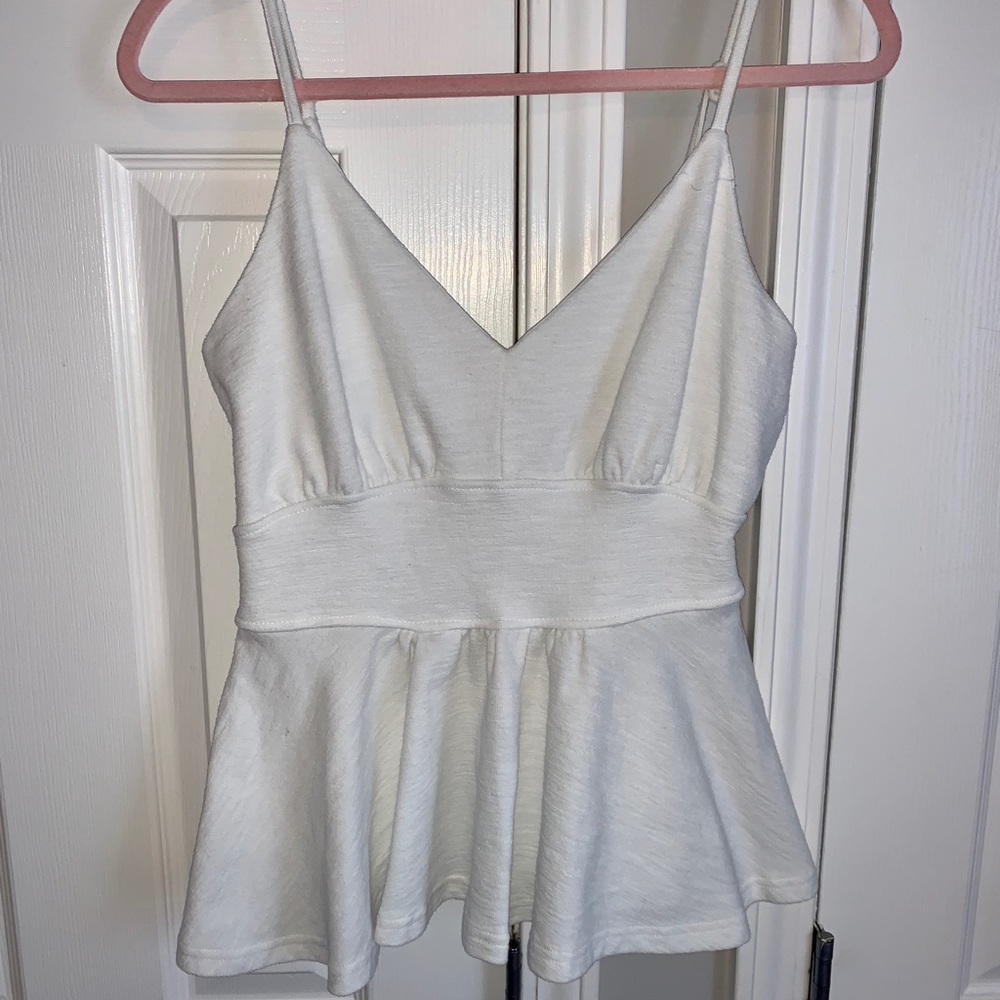 Peplum Tank Top